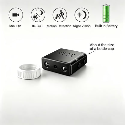 Muraano NightEye – Compacte HD Mini Camera voor Slimme Bewaking