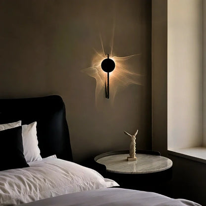 Muraano AuraWave – Artistieke Design Wandlamp met Organisch Lichteffect